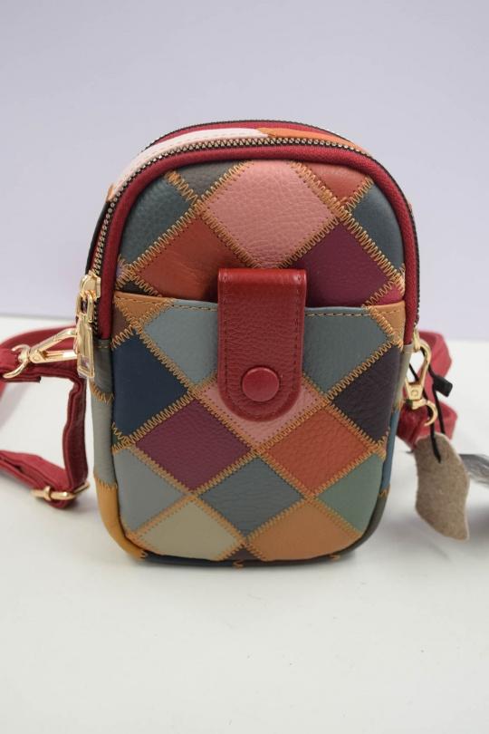 Sacs à bandoulière Maroquinerie Noir Systyle 1359-LITCHI Efashion Paris