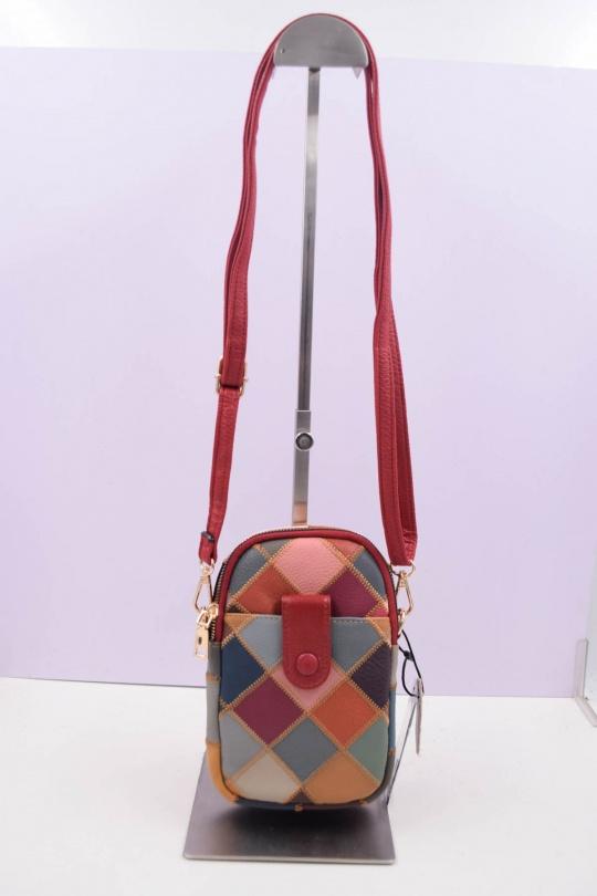 Sacs à bandoulière Maroquinerie Noir Systyle 1359-LITCHI Efashion Paris