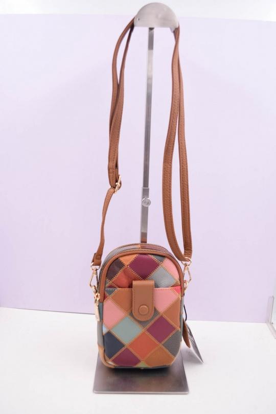 Sacs à bandoulière Maroquinerie Noir Systyle 1359-LITCHI Efashion Paris