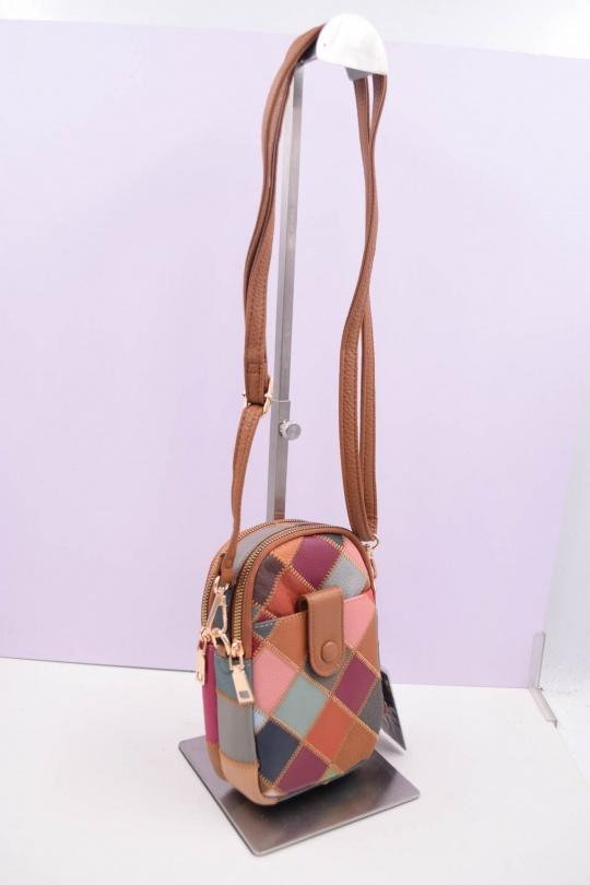 Sacs à bandoulière Maroquinerie Noir Systyle 1359-LITCHI Efashion Paris