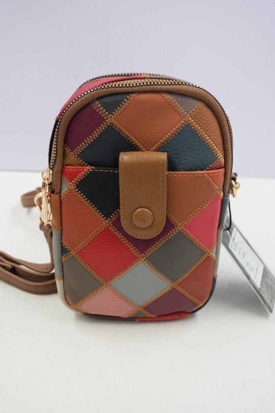 Sacs à bandoulière Maroquinerie Noir Systyle 1359-LITCHI Efashion Paris