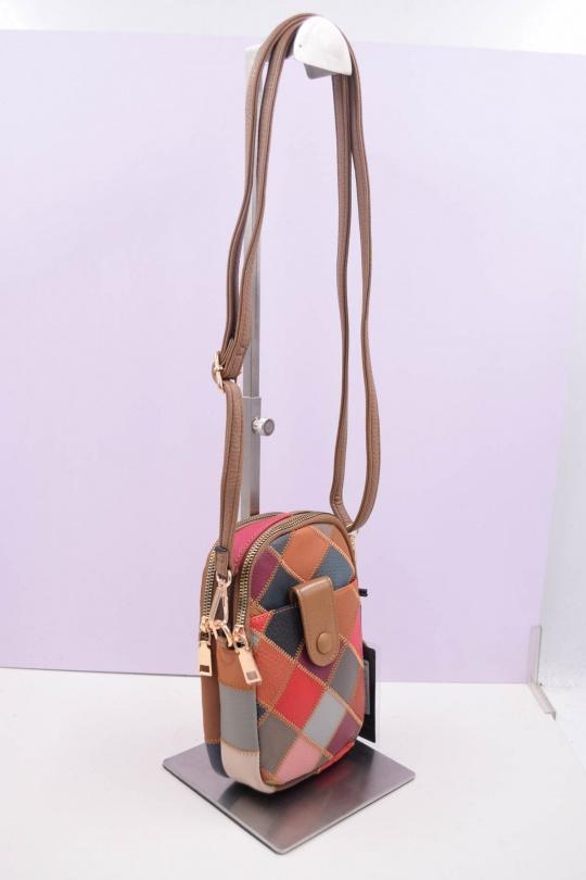 Sacs à bandoulière Maroquinerie Noir Systyle 1359-LITCHI Efashion Paris