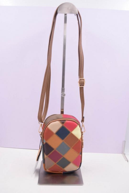 Sacs à bandoulière Maroquinerie Noir Systyle 1359-LITCHI Efashion Paris