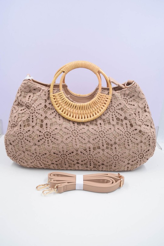 Sacs à main Maroquinerie Taupe Systyle 8202 Efashion Paris