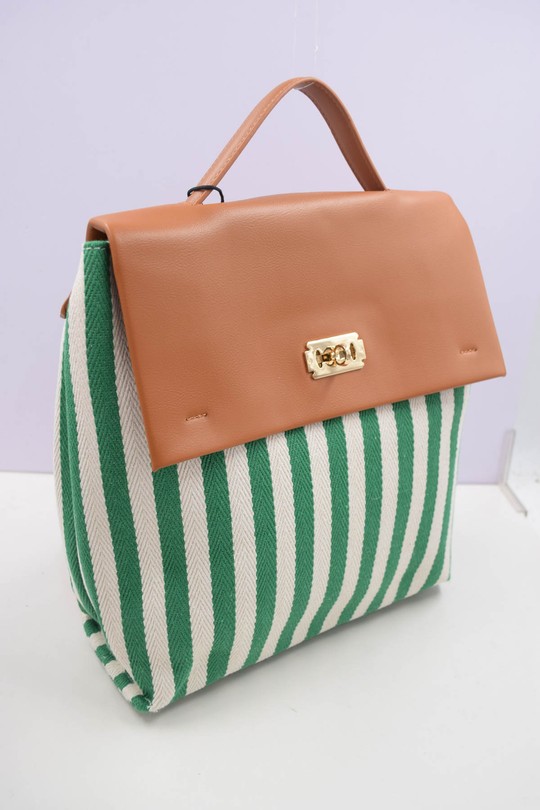 Sac à dos Maroquinerie Brun Systyle 5163 Efashion Paris