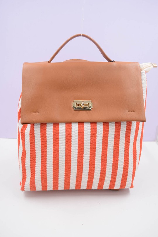 Sac à dos Maroquinerie Brun Systyle 5163 Efashion Paris