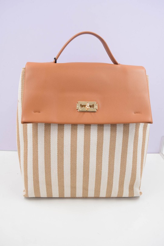 Sac à dos Maroquinerie Brun Systyle 5163 Efashion Paris