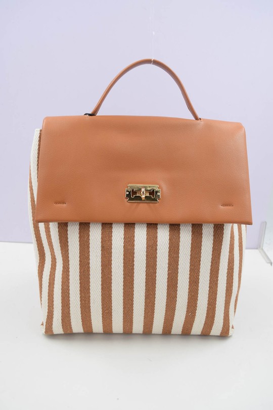 Sac à dos Maroquinerie Brun Systyle 5163 Efashion Paris