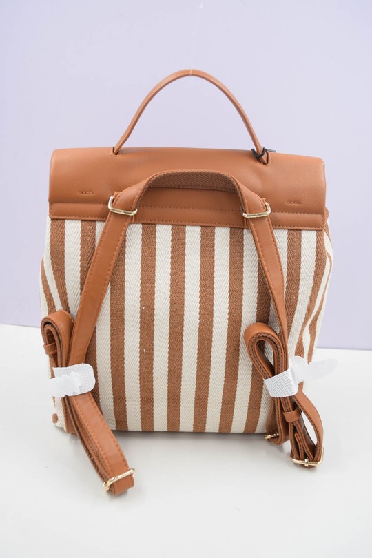 Sac à dos Maroquinerie Brun Systyle 5163 Efashion Paris