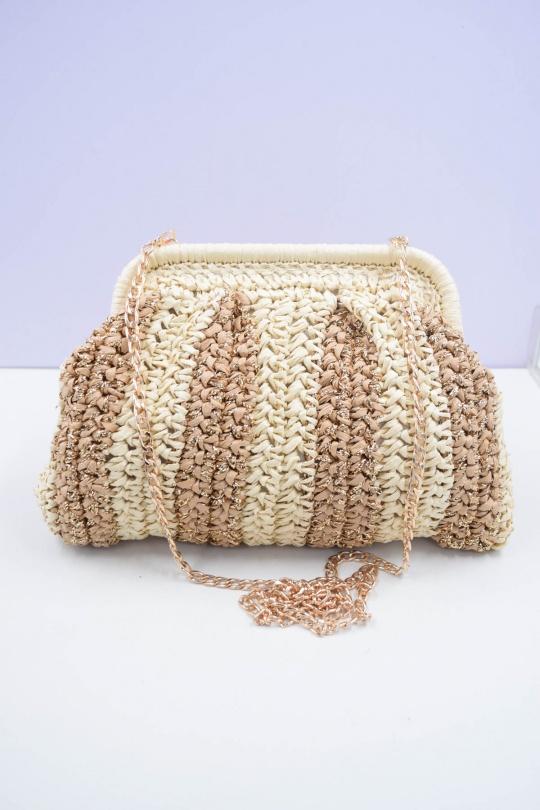 Sacs à bandoulière Maroquinerie Beige Systyle 147-50 Efashion Paris