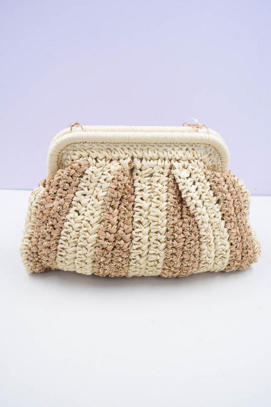 Sacs à bandoulière Maroquinerie Beige Systyle 147-50 Efashion Paris