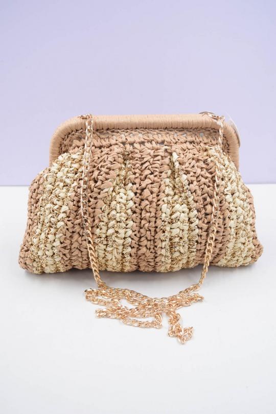 Sacs à bandoulière Maroquinerie Beige Systyle 147-50 Efashion Paris