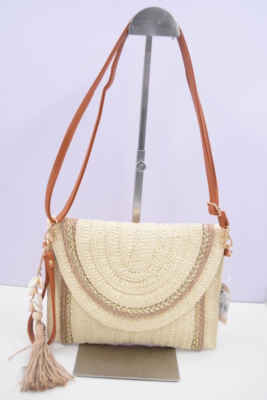 Pochettes Maroquinerie Beige Systyle KKC-129-60 Efashion Paris