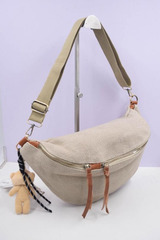 Sacs bananes Maroquinerie Taupe Systyle 2515 Efashion Paris