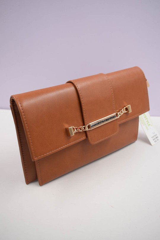 Sacs à bandoulière Maroquinerie Jaune Systyle YH-7021 Efashion Paris