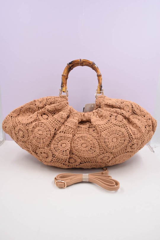 Handbags Bags Coffee Systyle AM-819 Efashion Paris