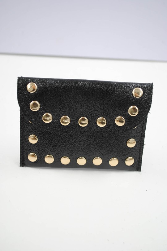 Petite maroquinerie Maroquinerie rose dorée Systyle CUIR-PM-100-1-BRILLANT Efashion Paris