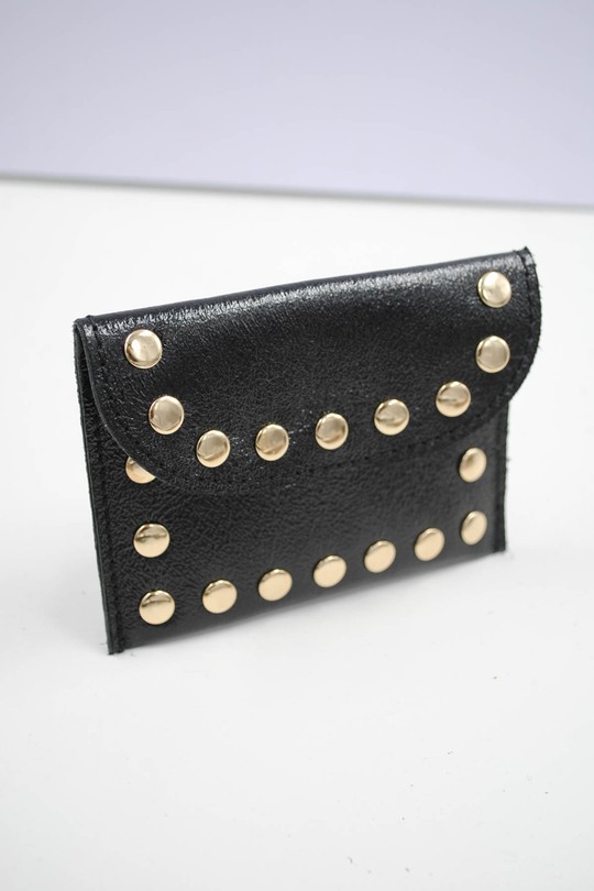 Petite maroquinerie Maroquinerie rose dorée Systyle CUIR-PM-100-1-BRILLANT Efashion Paris