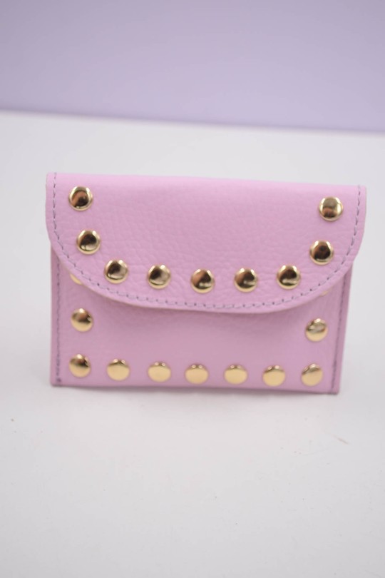 Petite maroquinerie Maroquinerie Bleu clair Systyle CUIR-PM-100-2-LITCHI Efashion Paris