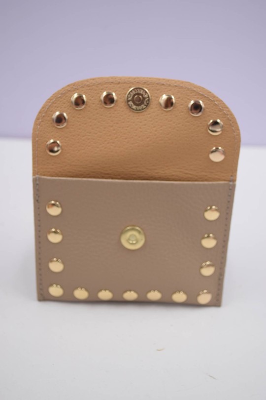 Petite maroquinerie Maroquinerie Bleu clair Systyle CUIR-PM-100-2-LITCHI Efashion Paris