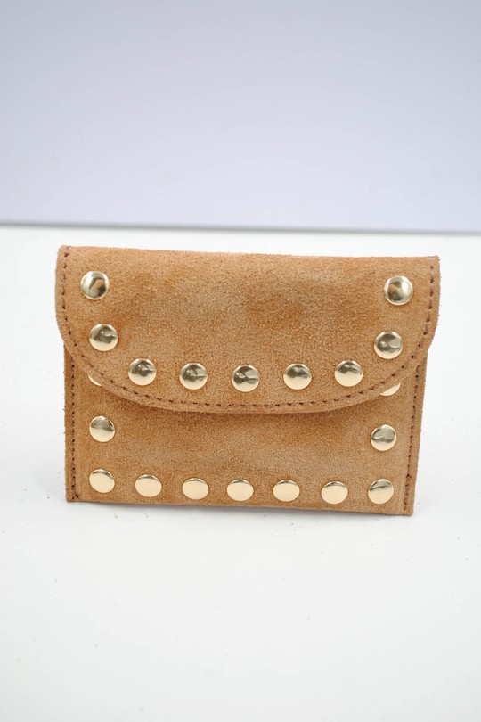 Petite maroquinerie Maroquinerie Vert clair Systyle CUIR-PM-100-3-CAMOCIO Efashion Paris