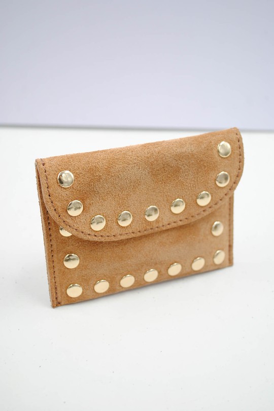 Petite maroquinerie Maroquinerie Vert clair Systyle CUIR-PM-100-3-CAMOCIO Efashion Paris