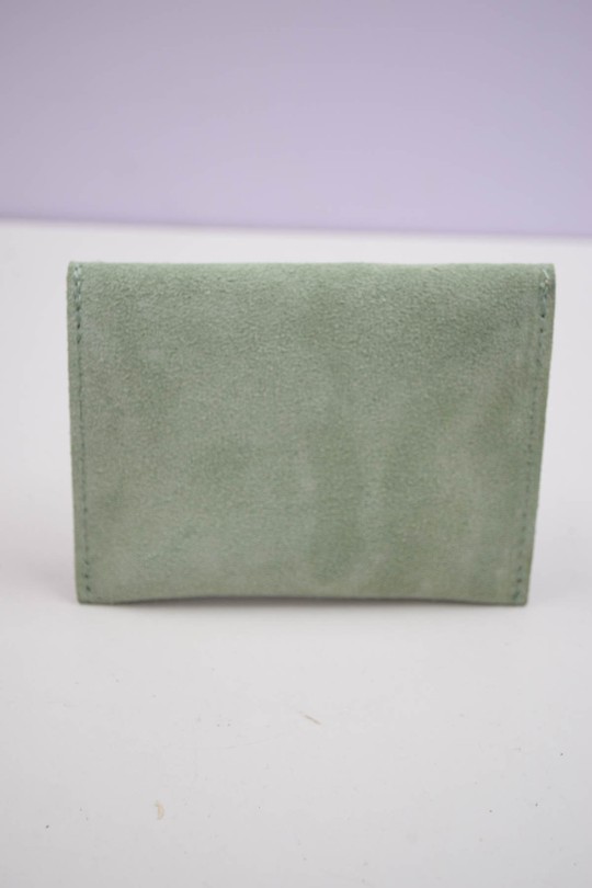 Petite maroquinerie Maroquinerie Vert clair Systyle CUIR-PM-100-3-CAMOCIO Efashion Paris