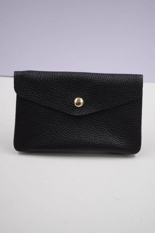 Petite maroquinerie Maroquinerie Bleu clair Systyle CUIR-IT-PM-098-2-LITCHI Efashion Paris