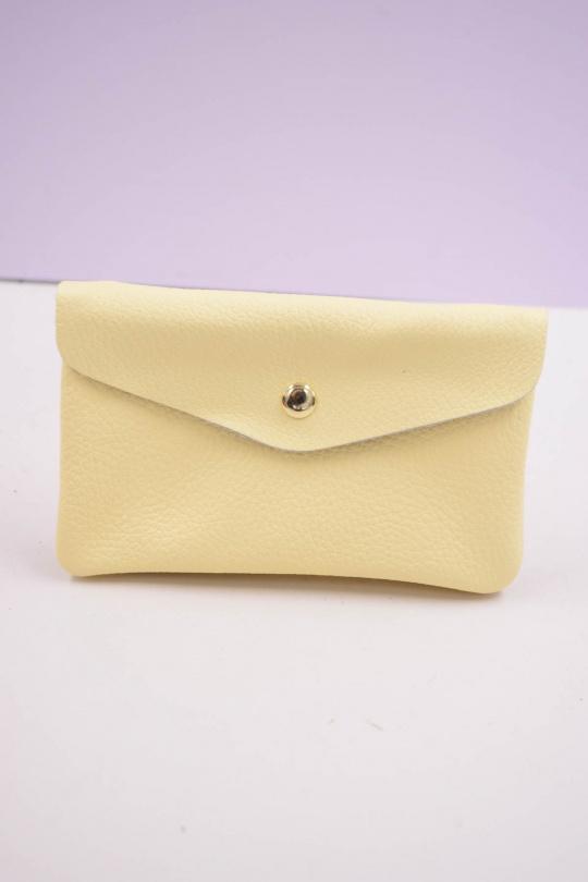 Petite maroquinerie Maroquinerie Bleu clair Systyle CUIR-IT-PM-098-2-LITCHI Efashion Paris