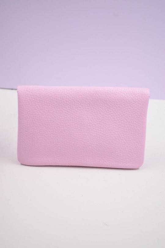 Petite maroquinerie Maroquinerie Bleu clair Systyle CUIR-IT-PM-098-2-LITCHI Efashion Paris