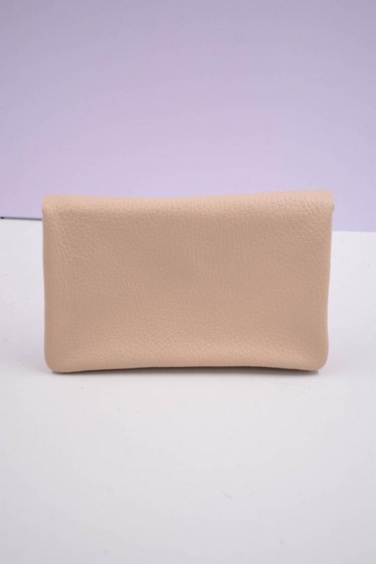 Petite maroquinerie Maroquinerie Bleu clair Systyle CUIR-IT-PM-098-2-LITCHI Efashion Paris