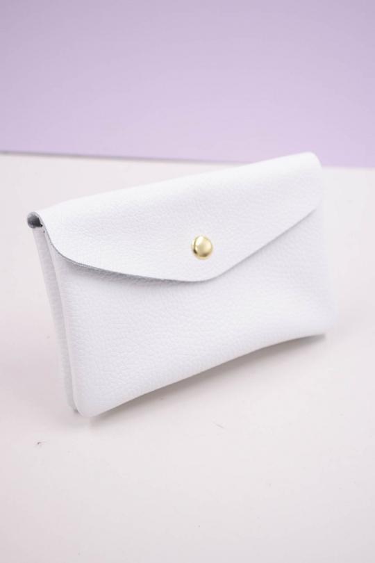 Petite maroquinerie Maroquinerie Bleu clair Systyle CUIR-IT-PM-098-2-LITCHI Efashion Paris