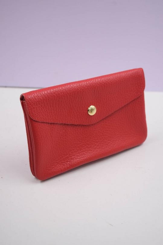 Petite maroquinerie Maroquinerie Bleu clair Systyle CUIR-IT-PM-098-2-LITCHI Efashion Paris