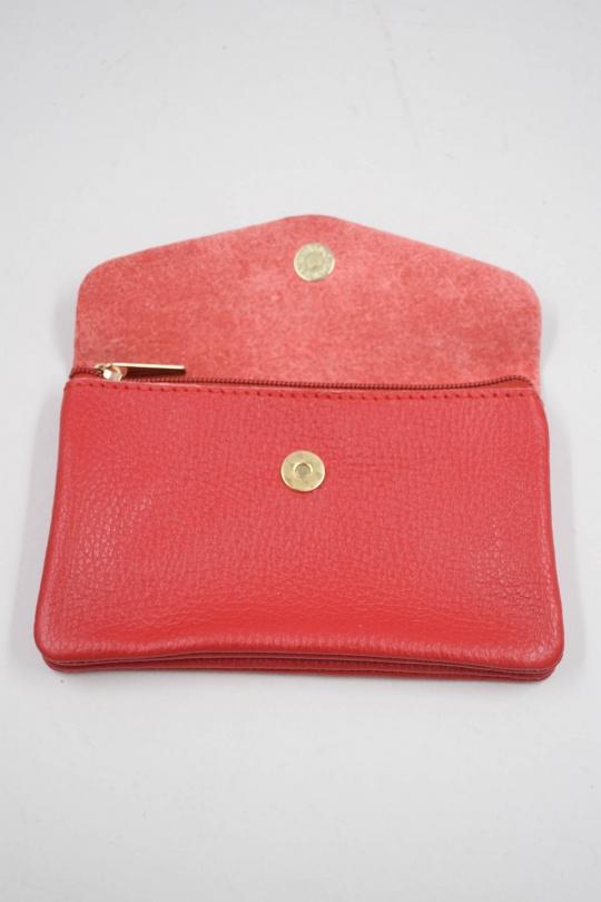 Petite maroquinerie Maroquinerie Bleu clair Systyle CUIR-IT-PM-098-2-LITCHI Efashion Paris