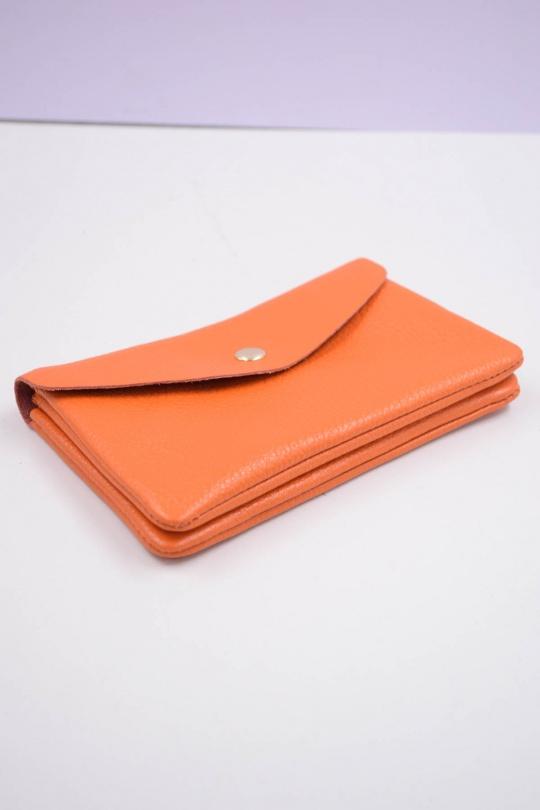 Petite maroquinerie Maroquinerie Bleu clair Systyle CUIR-IT-PM-098-2-LITCHI Efashion Paris