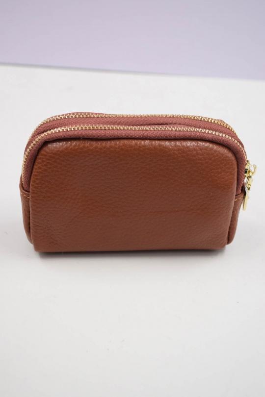 Petite maroquinerie Maroquinerie Beige Systyle CUIR-PM-K-3377 Efashion Paris