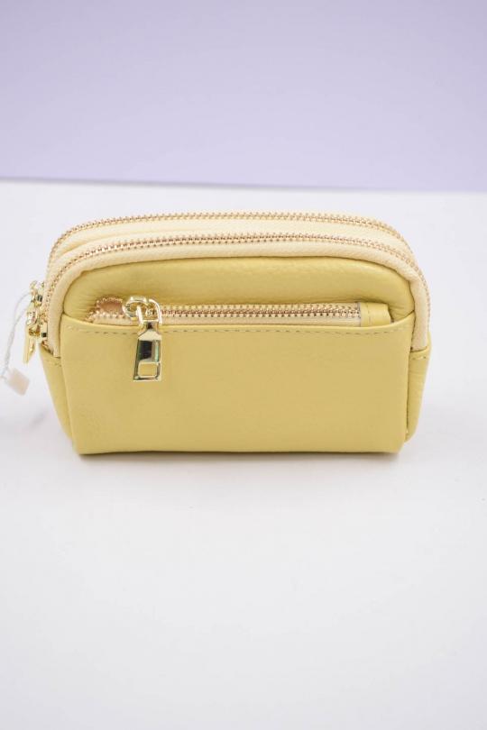 Petite maroquinerie Maroquinerie Beige Systyle CUIR-PM-K-3377 Efashion Paris