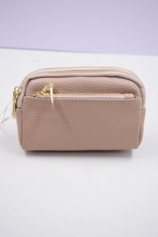 Petite maroquinerie Maroquinerie Beige Systyle CUIR-PM-K-3377 Efashion Paris