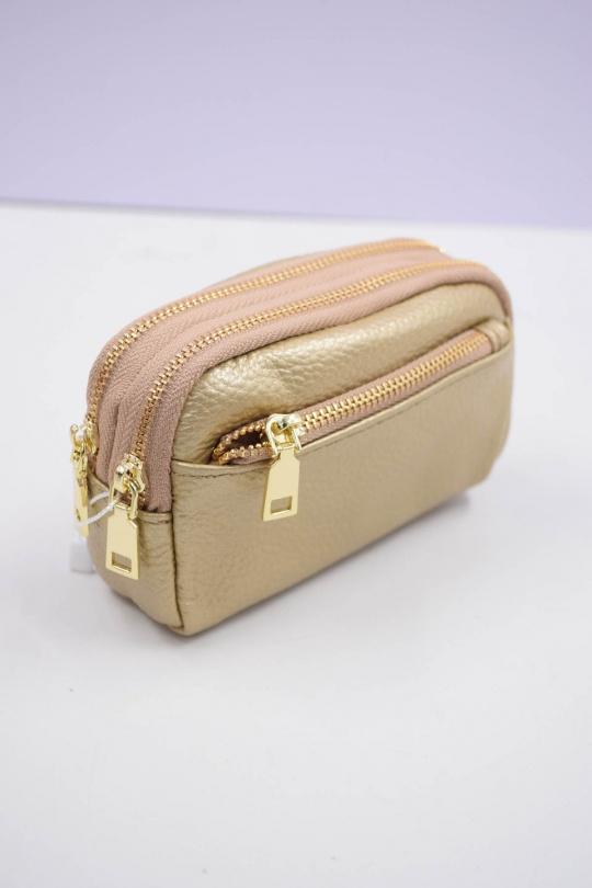 Petite maroquinerie Maroquinerie Beige Systyle CUIR-PM-K-3377 Efashion Paris