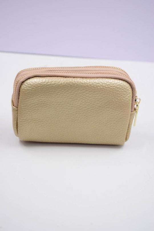 Petite maroquinerie Maroquinerie Beige Systyle CUIR-PM-K-3377 Efashion Paris