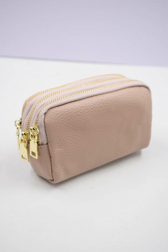 Wallets & purses Bags Pink Systyle CUIR-PM-H-1362 Efashion Paris