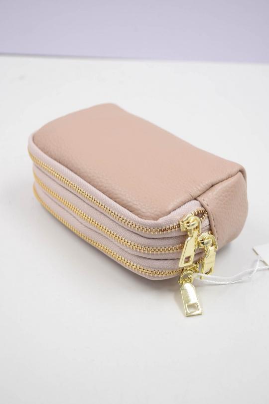 Wallets & purses Bags Pink Systyle CUIR-PM-H-1362 Efashion Paris