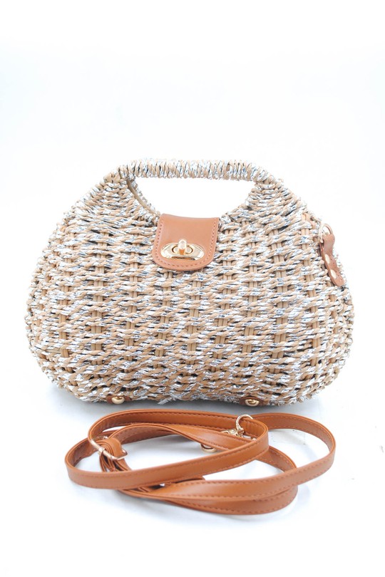 Sacs à main Maroquinerie Camel / Or Systyle S-2401 Efashion Paris