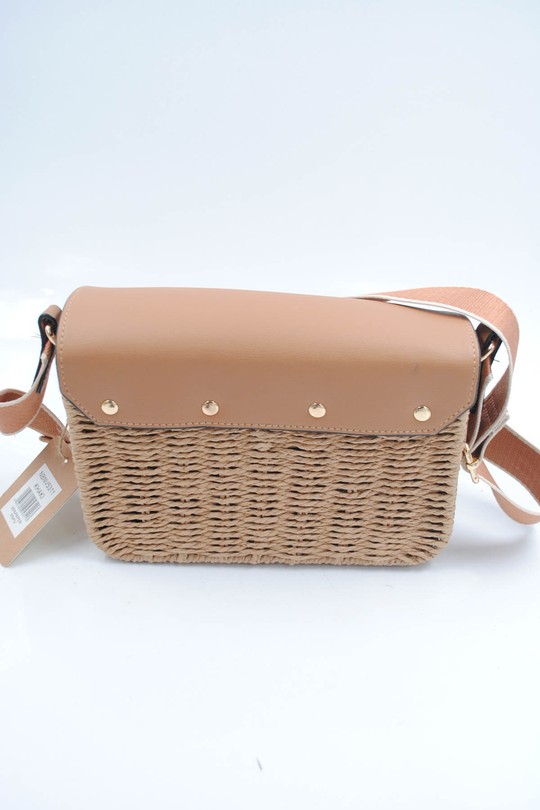 A tracolla Borse Beige Systyle NBNV-5311 Efashion Paris
