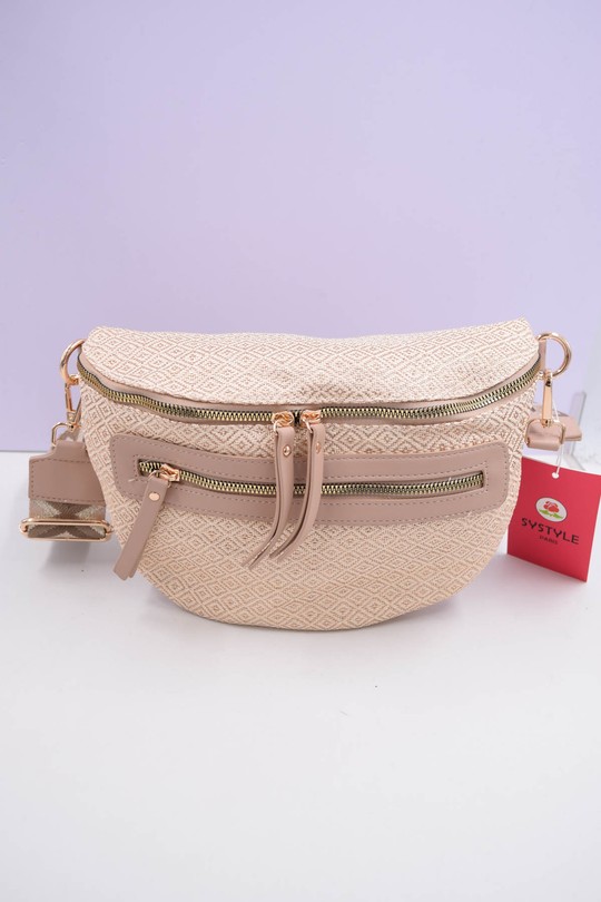 Sacs bananes Maroquinerie Beige Systyle Z-1009 Efashion Paris