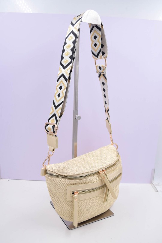 Sacs bananes Maroquinerie Beige Systyle Z-1009 Efashion Paris