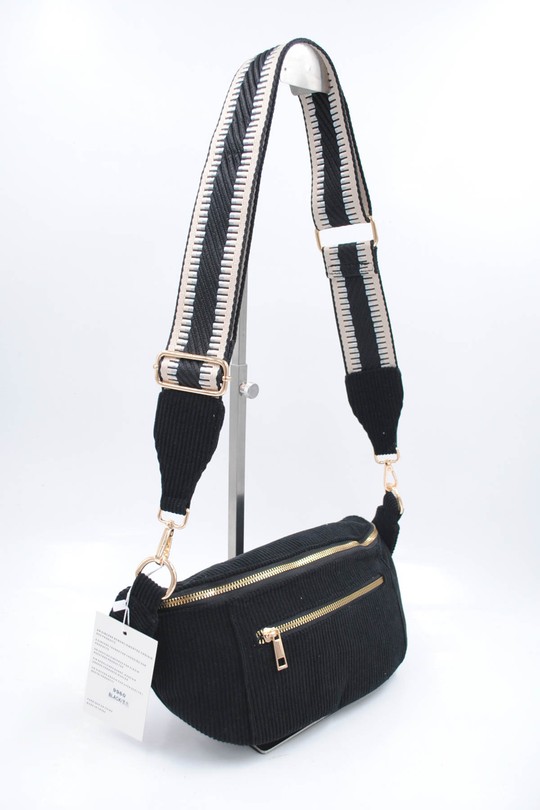 Sacs bananes Maroquinerie Noir Systyle XS-9960-2 Efashion Paris