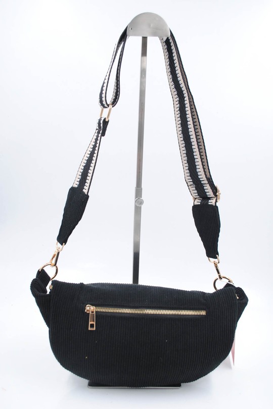 Sacs bananes Maroquinerie Noir Systyle XS-9960-2 Efashion Paris