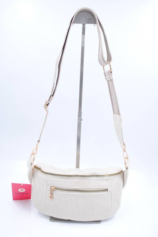 Sacs bananes Maroquinerie Noir Systyle XS-9960-2 Efashion Paris