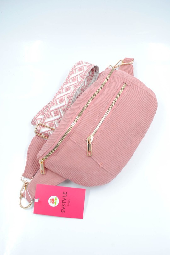 Sacs bananes Maroquinerie Noir Systyle XS-9960-2 Efashion Paris